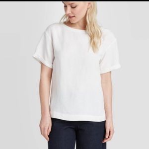 NWOT A New Day linen top size small